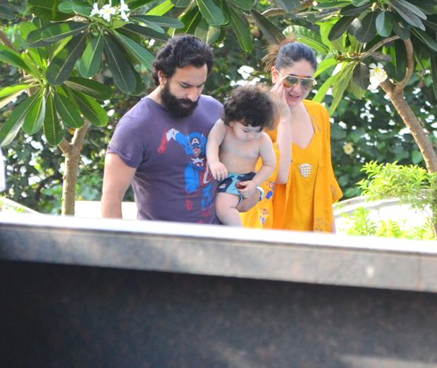 AWW! Taimur Ali Khan preps for a swimming session with Kareena Kapoor Khan and Saif Ali Khan AWW! Taimur Ali Khan preps for a swimming session with Kareena Kapoor Khan and Saif Ali Khan