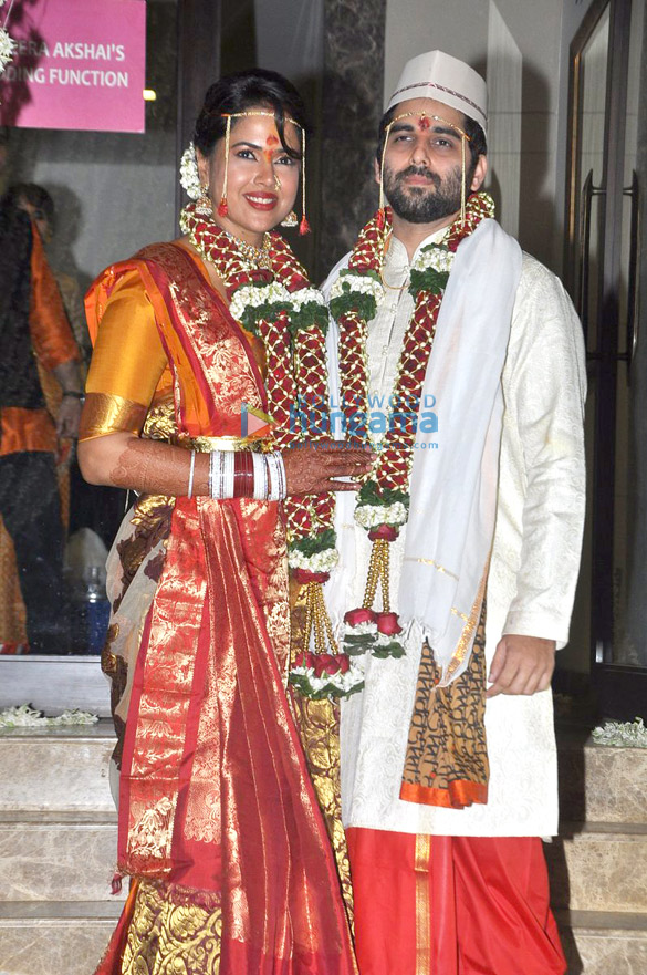 Sameera Reddy & Akshai Varde’s wedding ceremony | Sameera Reddy, Akshai ...